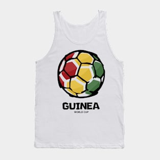 Guinea Football Country Flag Tank Top